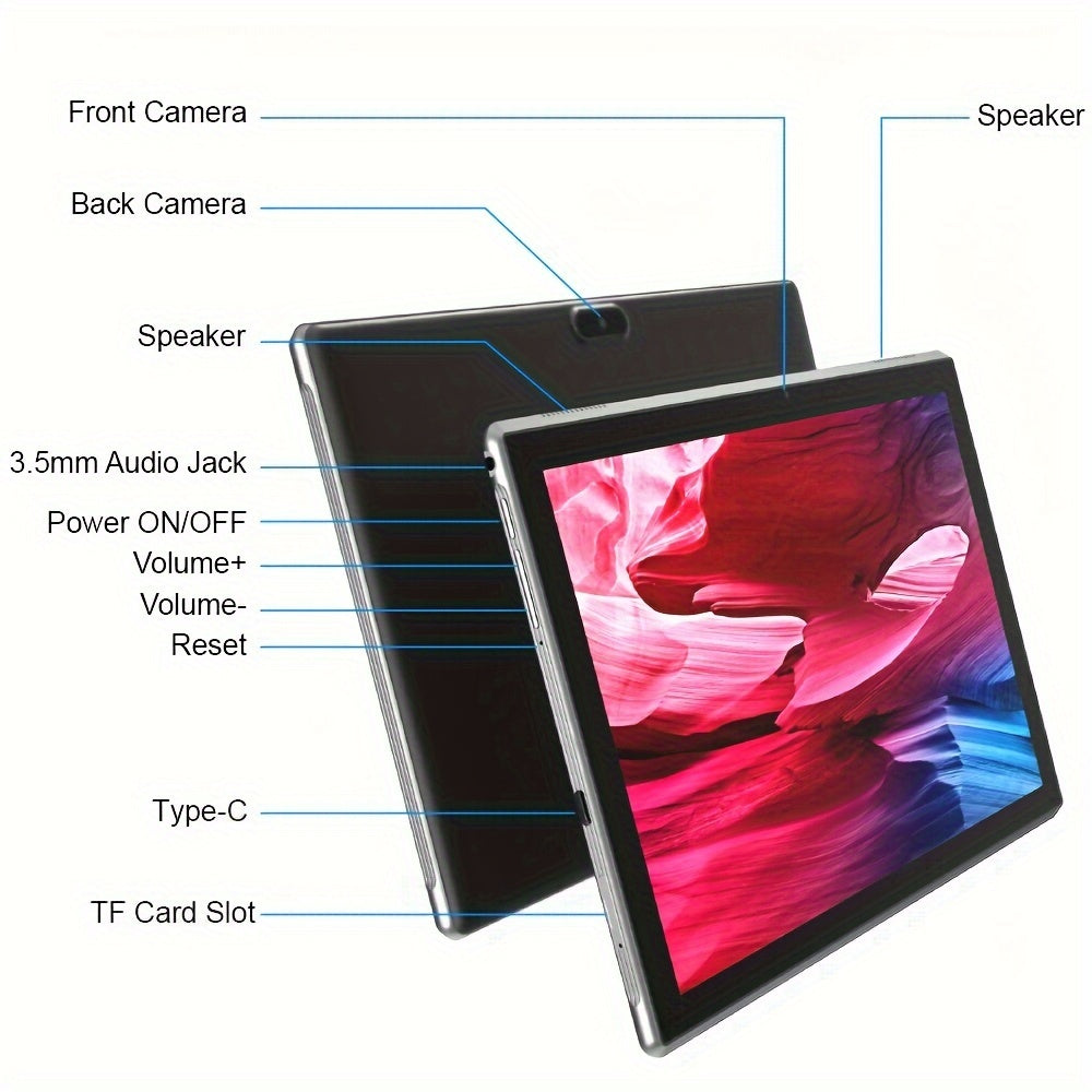 10.1 Inch for Android 14 Tablet RK3326S 6GB RAM 32GB ROM