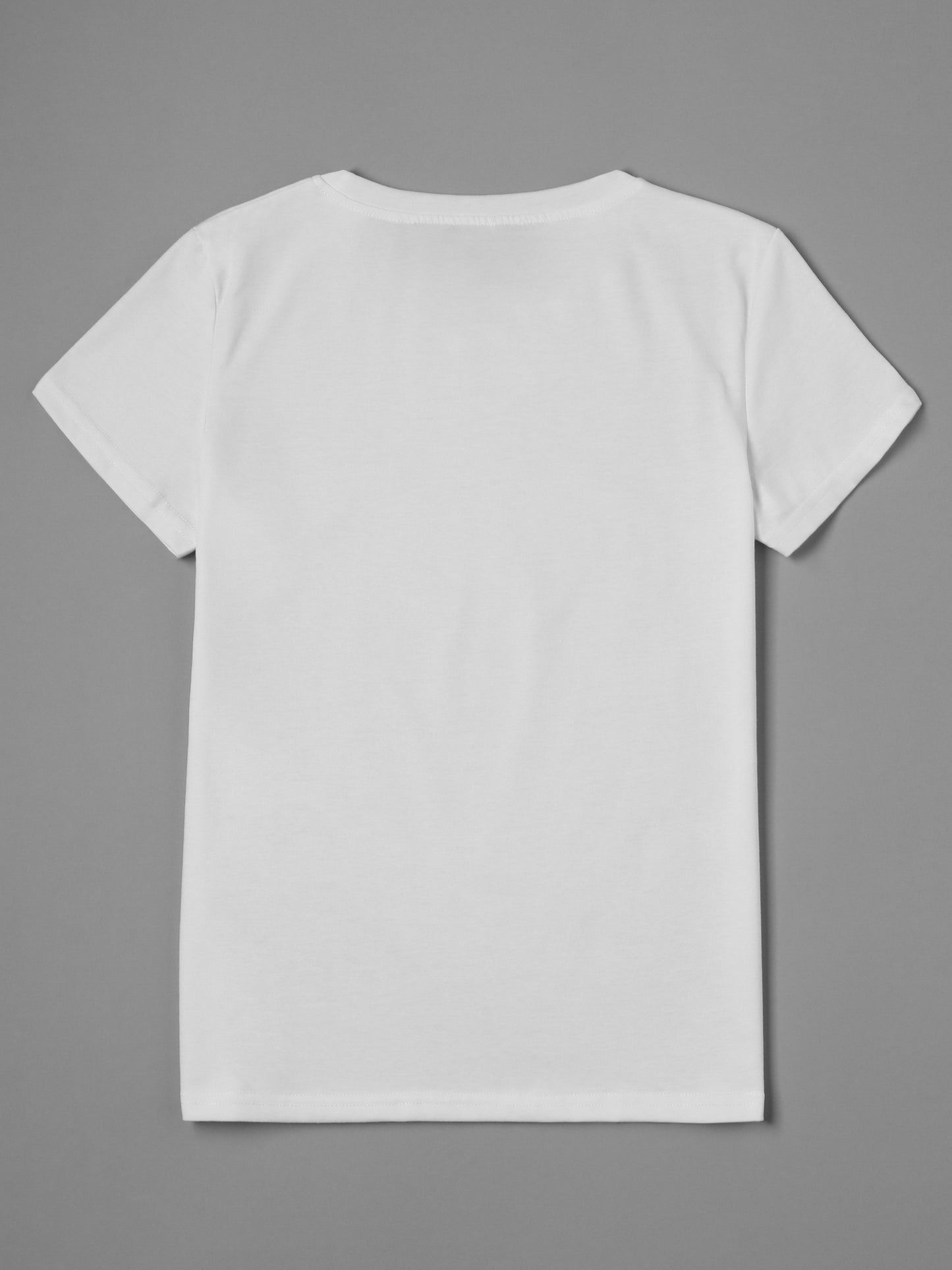 3 Packs Letter Print Crew Neck Tee for Women - Casual T-Shirts