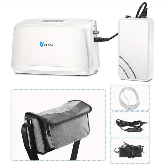 Portable Oxygen Machine, 3.3lbs for Travel, Complete Accessories