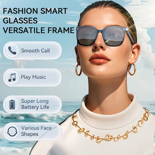 Smart Wireless Glasses 5.3 with HD Lens and HiFi Sound