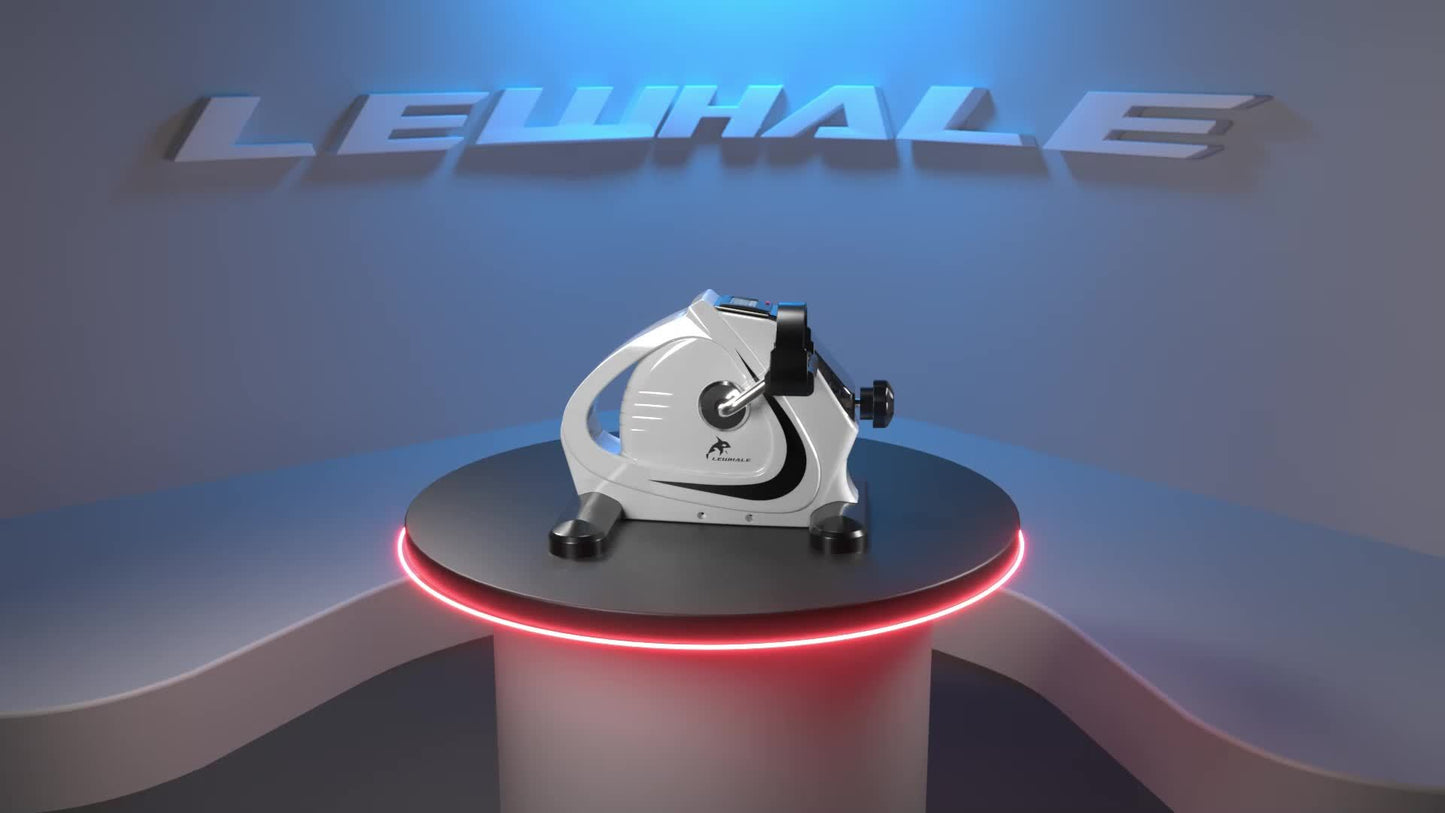 Pedal Exercise Bike Mini Elliptical Multi Functional Trainer