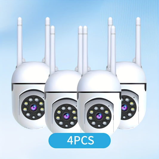 HD WiFi Security Cameras 4pcs 1080P Indoor System