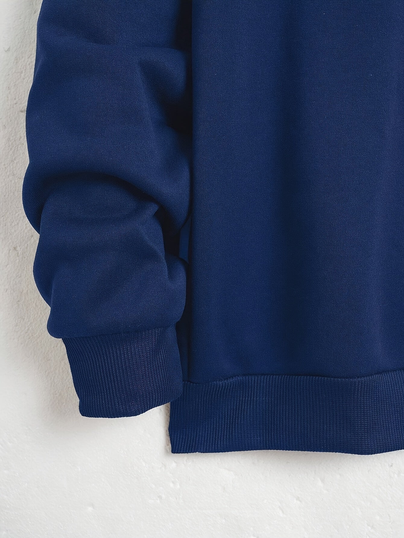 Comfy Polyester Sweatshirt Set 2pcs Men's Casual Set