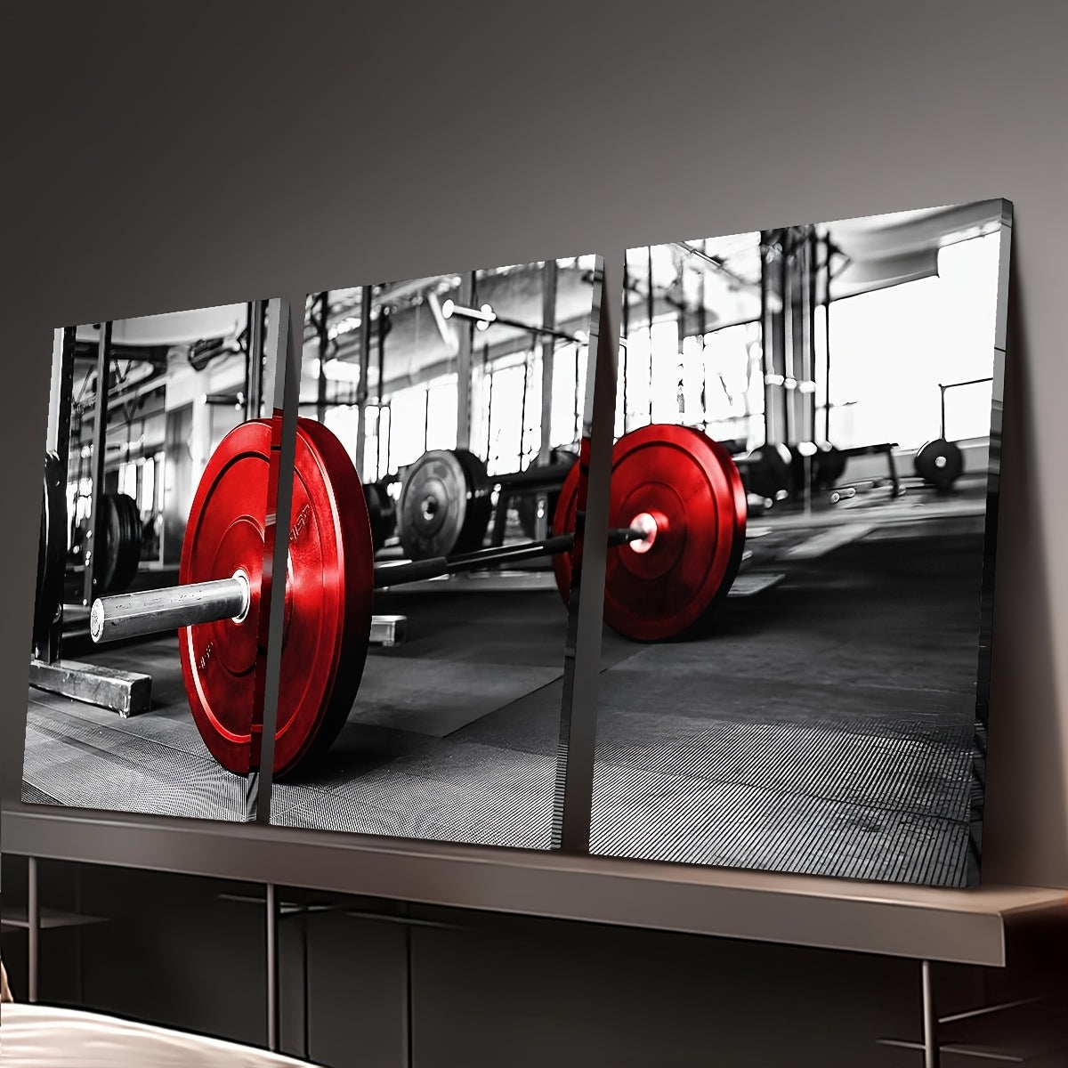 3pcs Wood Frame Canvas Print, Indoor Home Wall Art Decor