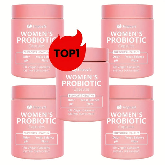 5/1pc 60 Capsules Women's Probiotics with Cranberry Extract