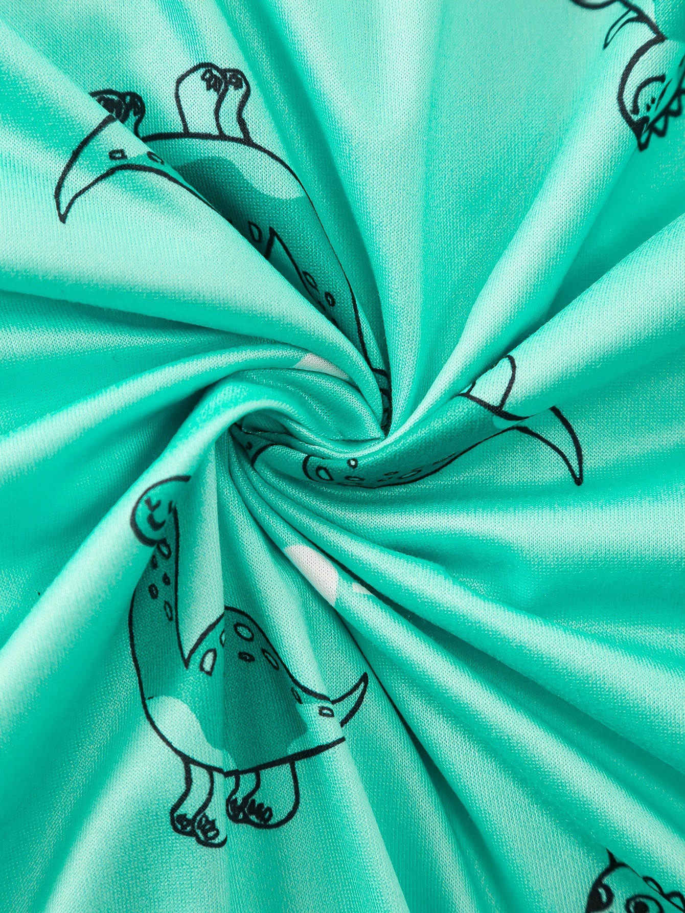 3pcs Women's Plus Casual Sleep Dress, Round Neck Tee Nightdress