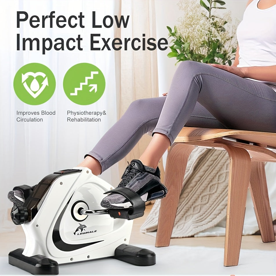 Pedal Exercise Bike Mini Elliptical Multi Functional Trainer