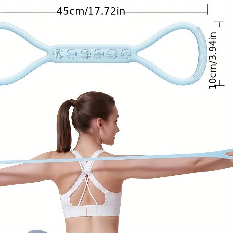 3pcs Silicone Resistance Band Set for Full Body Workout