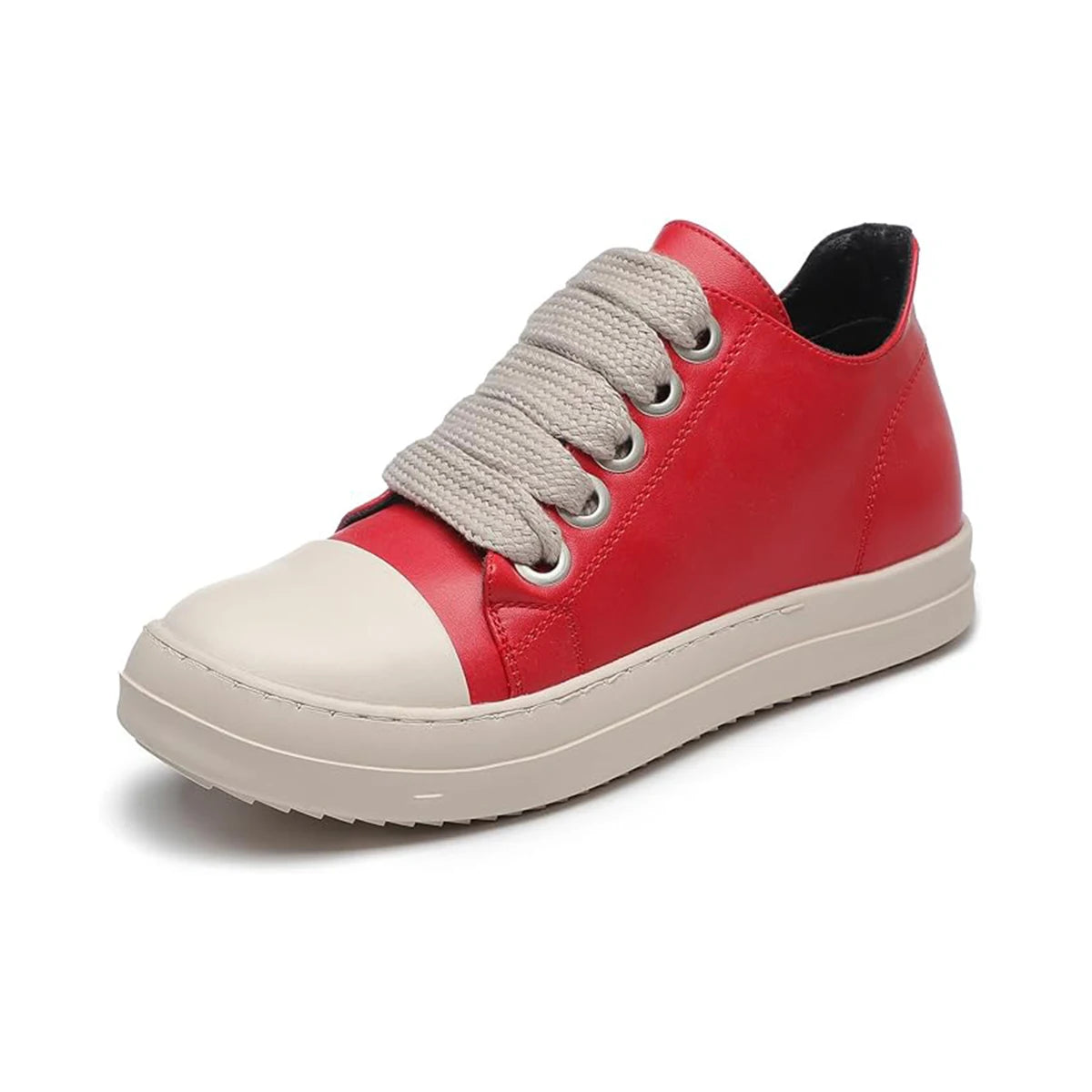 Coarse Shoelaces For Men's Waterproof Casual Shoes