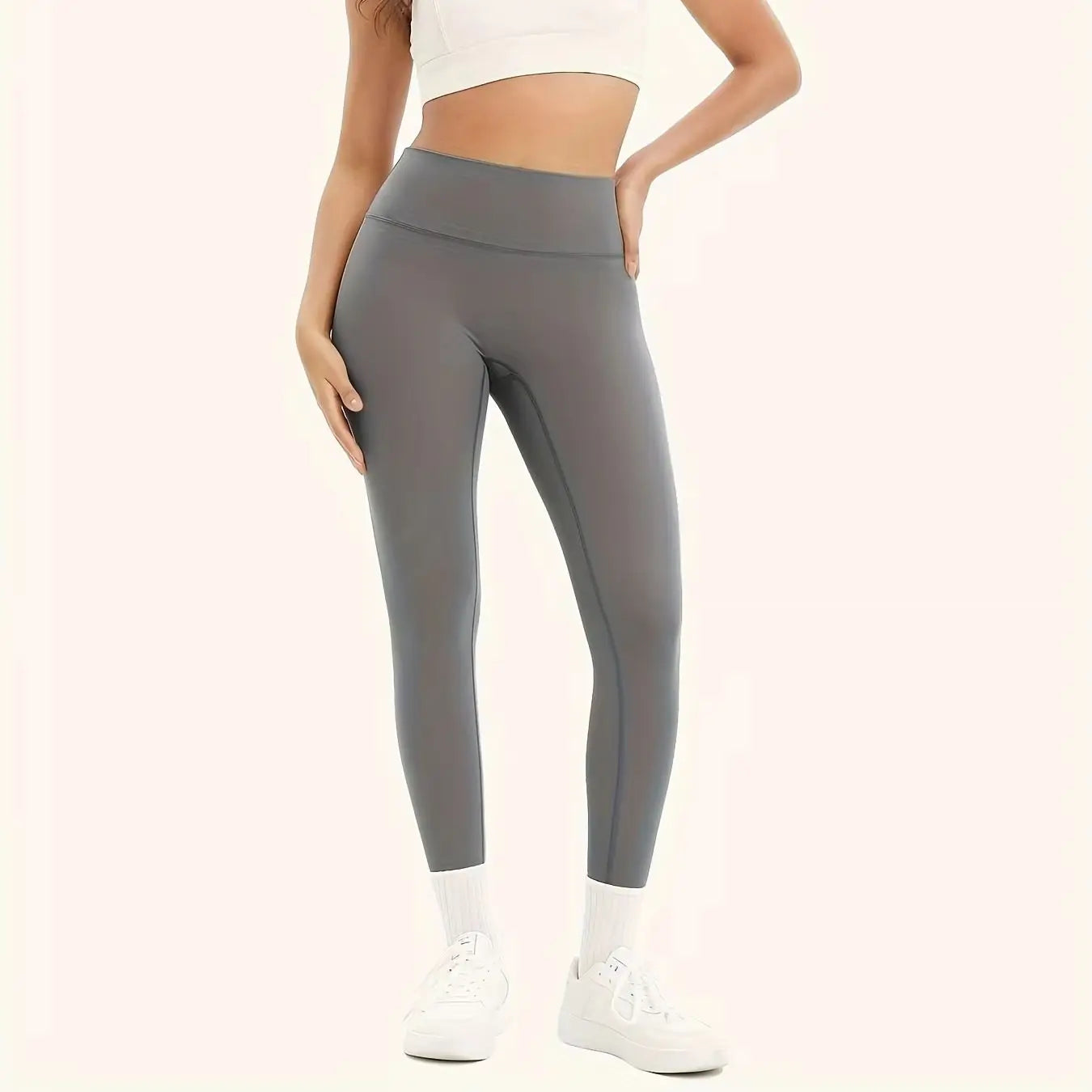 High Waist Yoga Leggings For Women Breathable Sports Pants