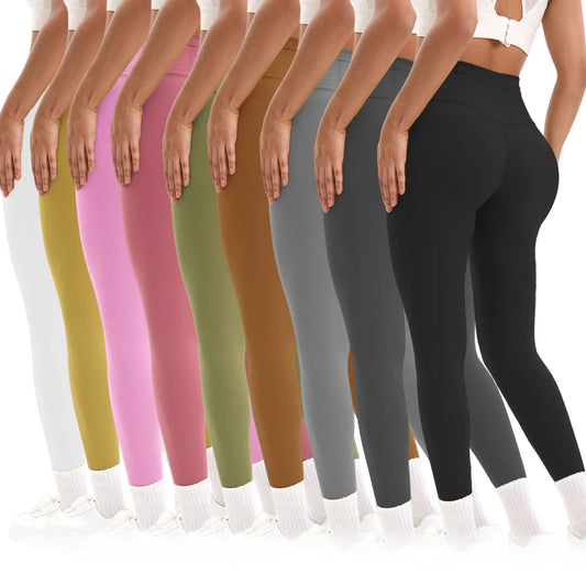 High Waist Yoga Leggings For Women Breathable Sports Pants