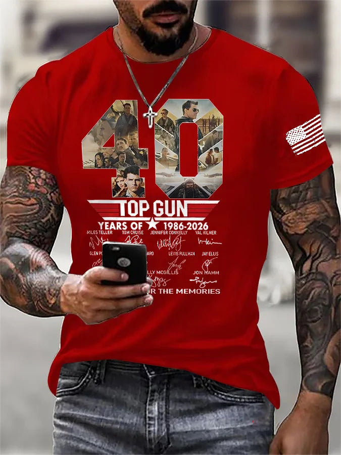 Ilstile Vintage Inspired Retro Aviation Graphic Tee