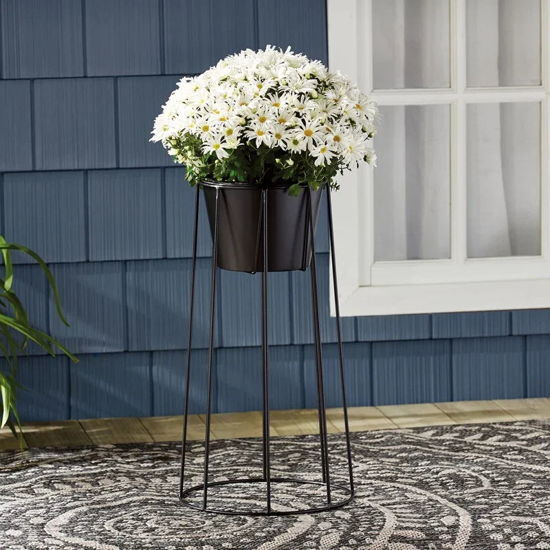 Metal Plant Stand With Drain Hole And 7 Tiers Durable