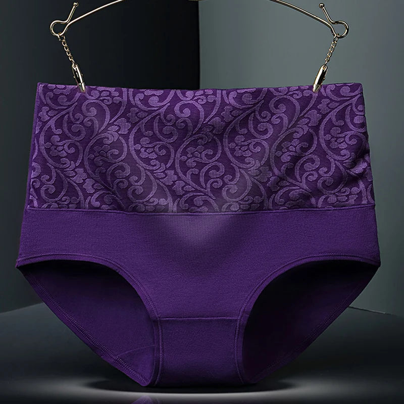 AIANGELAQIN Brand Cotton Panties For Women High Waist Briefs