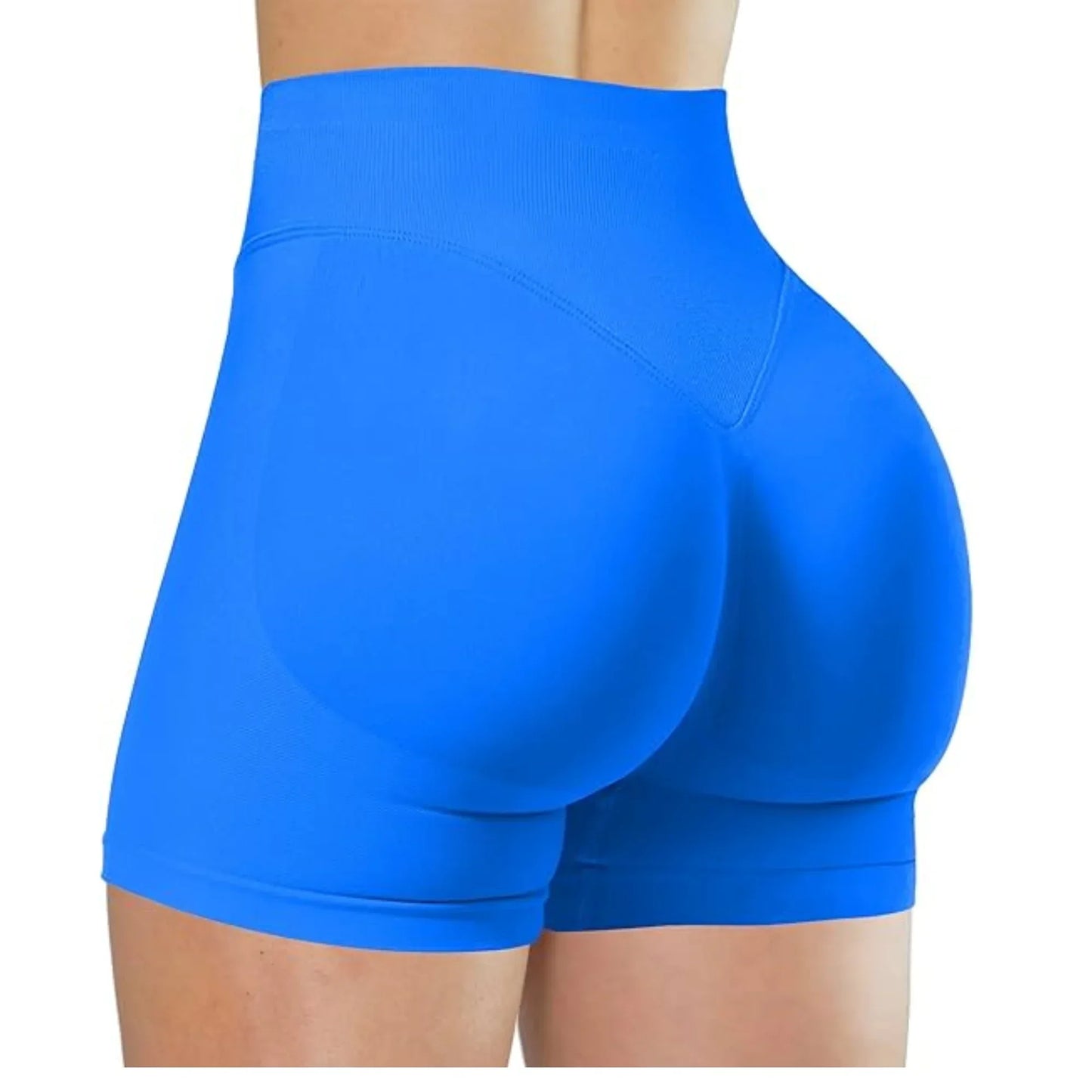 Women High Waisted Yoga Shorts Running And Fitness Pants