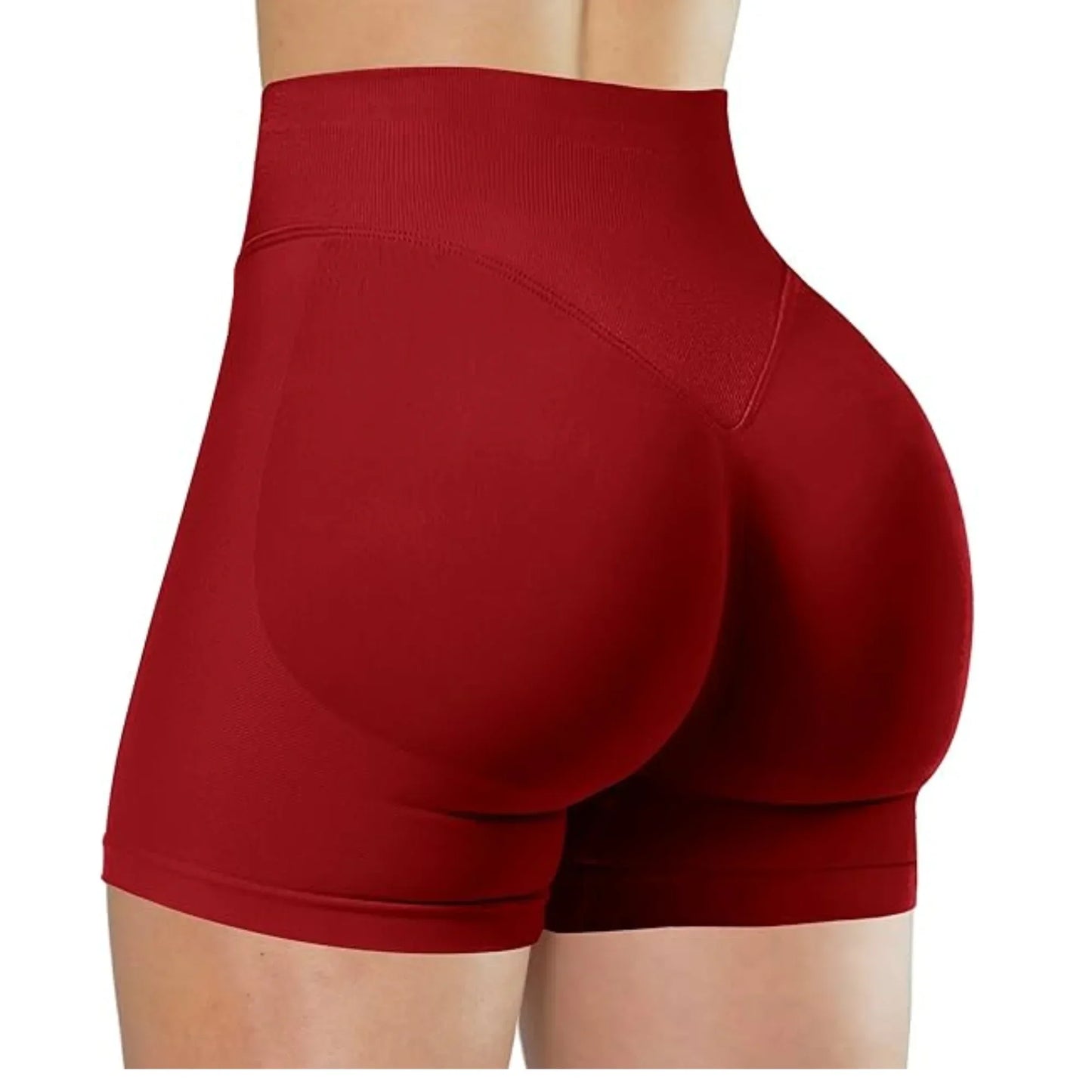 Women High Waisted Yoga Shorts Running And Fitness Pants