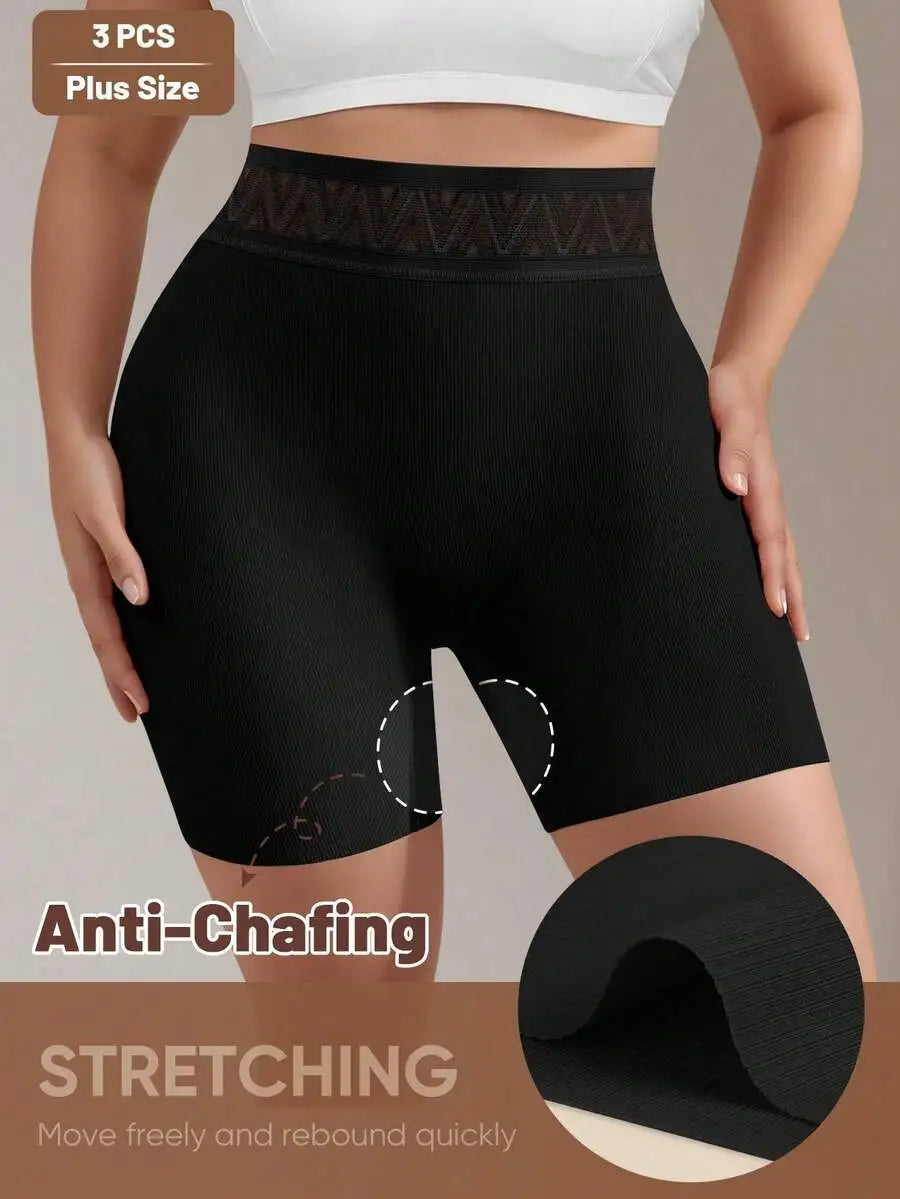 High Waist Seamless Boyshort Panties for Women Breathable Comfort
