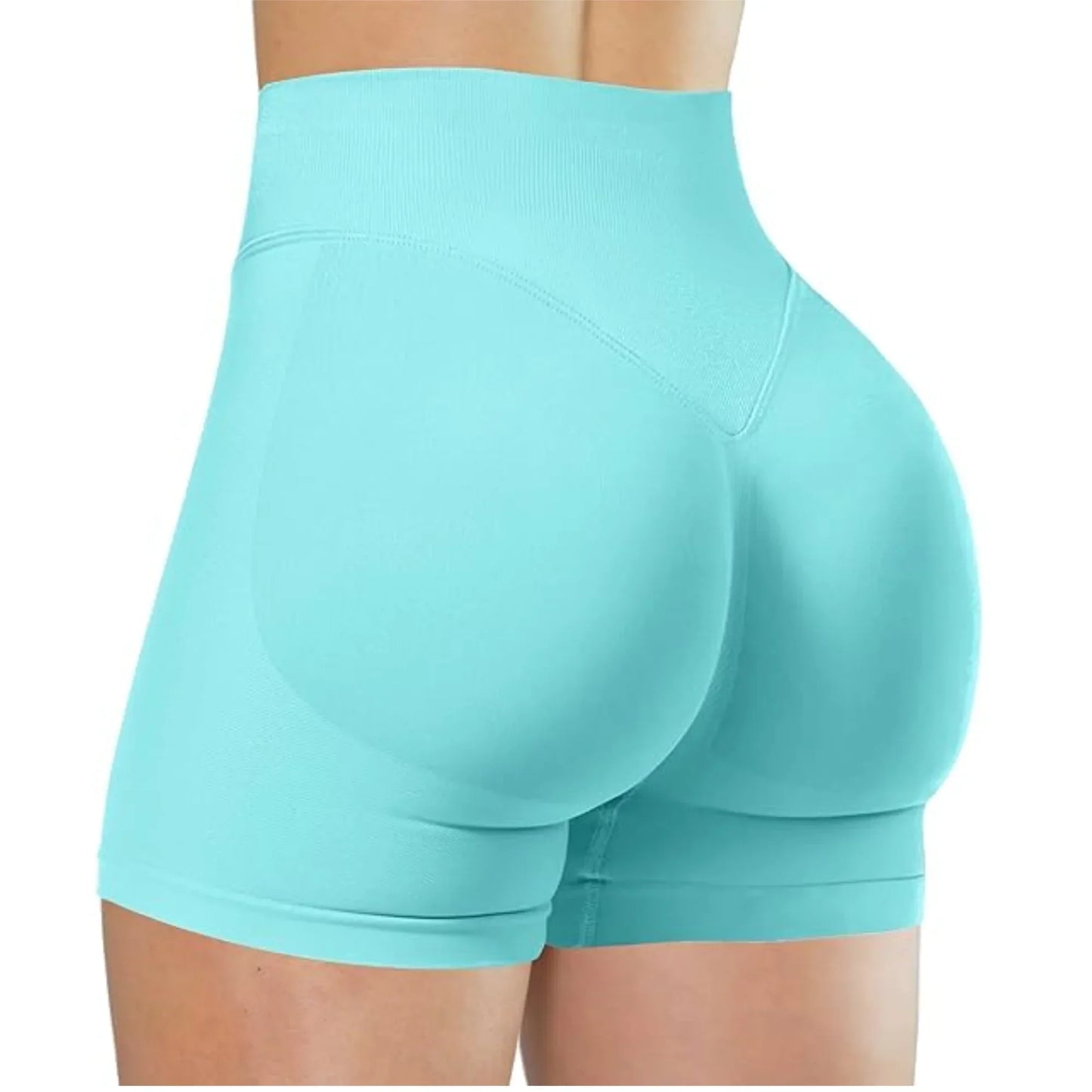Women High Waisted Yoga Shorts Running And Fitness Pants