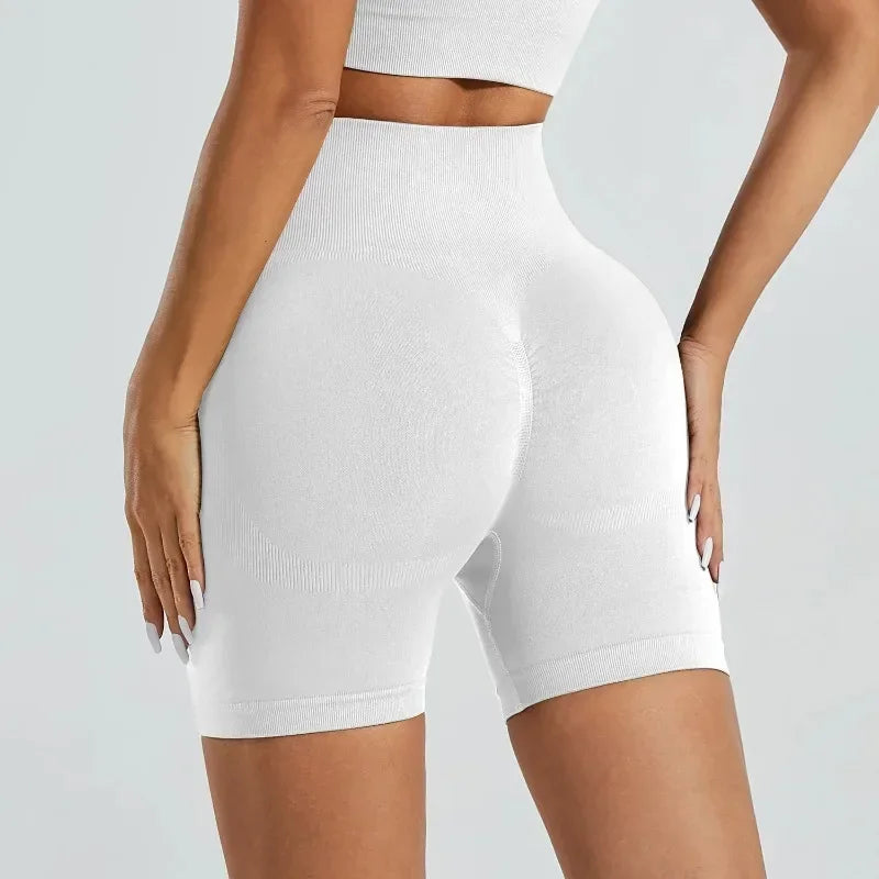 Women High Waisted Yoga Shorts Running And Fitness Pants