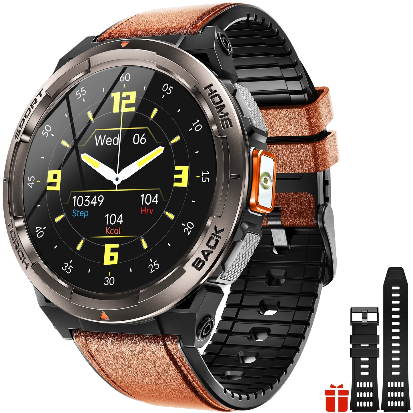 EIGIIS KE5 Smartwatch With Compass Barometer And Altitude 3ATM Waterproof
