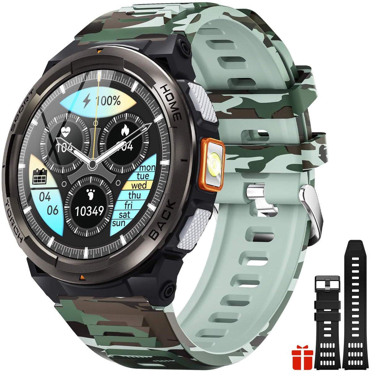 EIGIIS KE5 Smartwatch With Compass Altimeter Barometer