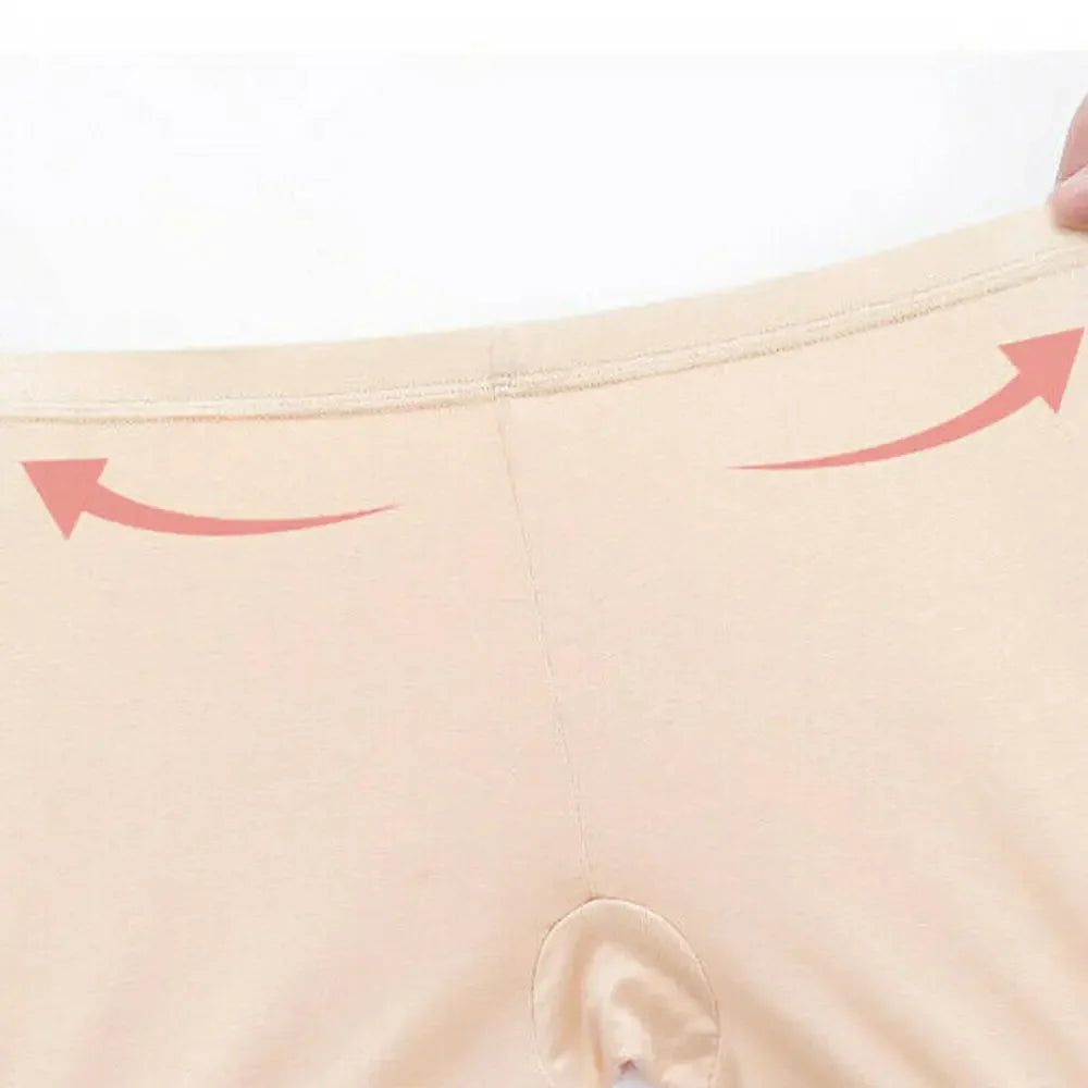 Women High Waist Seamless Shorts Underwear Breathable Briefs Cycling