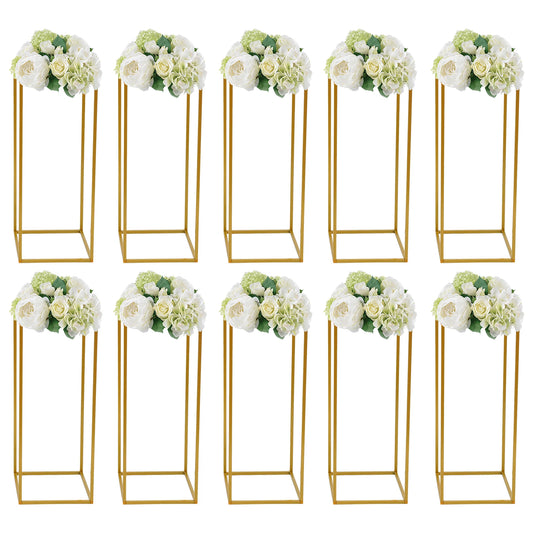 Metal Flower Rack Set for Weddings and Events Decor