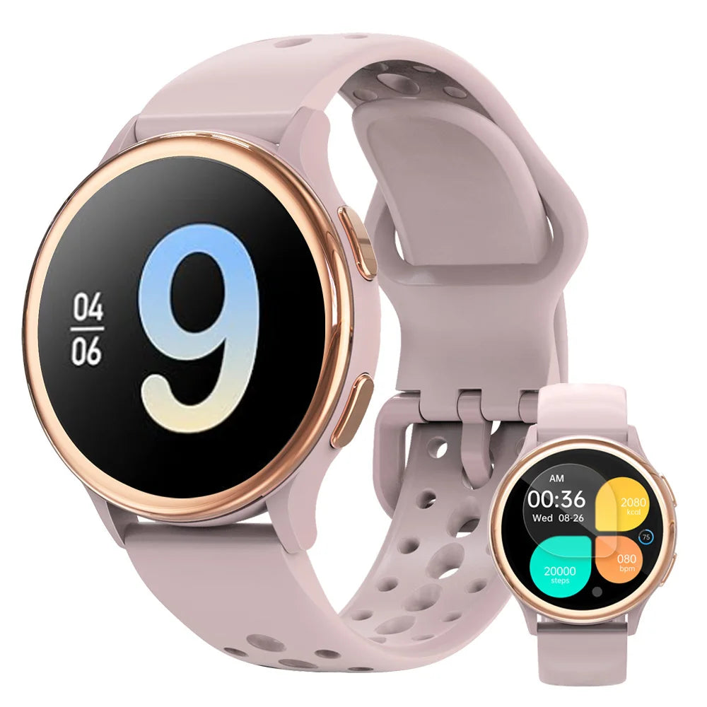 Smartwatch For Women Fitness Tracker iPhone Android Compatible