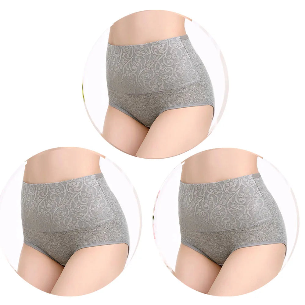 AIANGELAQIN Brand Cotton Panties For Women High Waist Briefs
