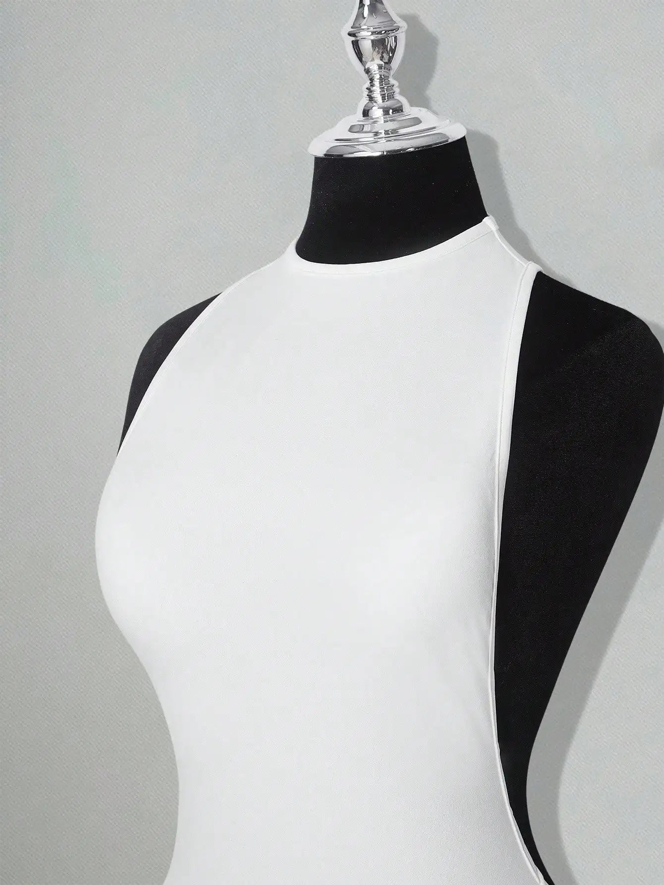 Bodycon Mini Dress With Criss-Cross Backless Design