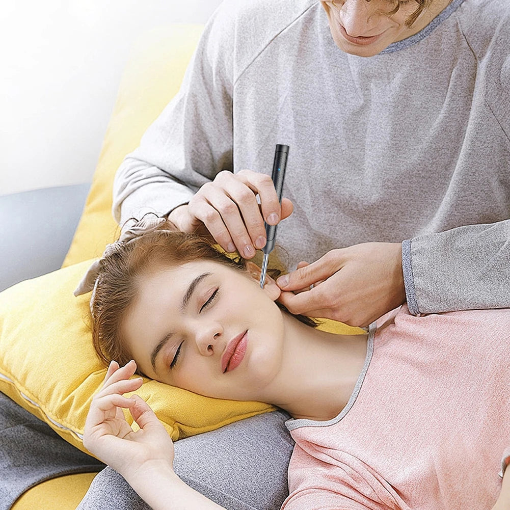 Smart Visual Ear Wax Removal Tool With Camera Otoscope
