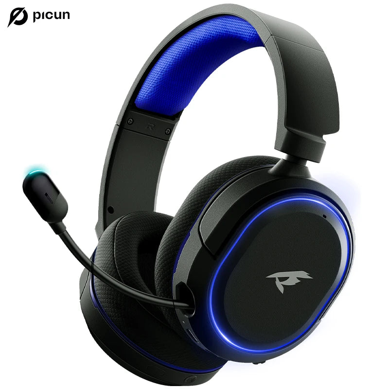 Picun 2 4G Wireless Gaming Headset With Low Latency