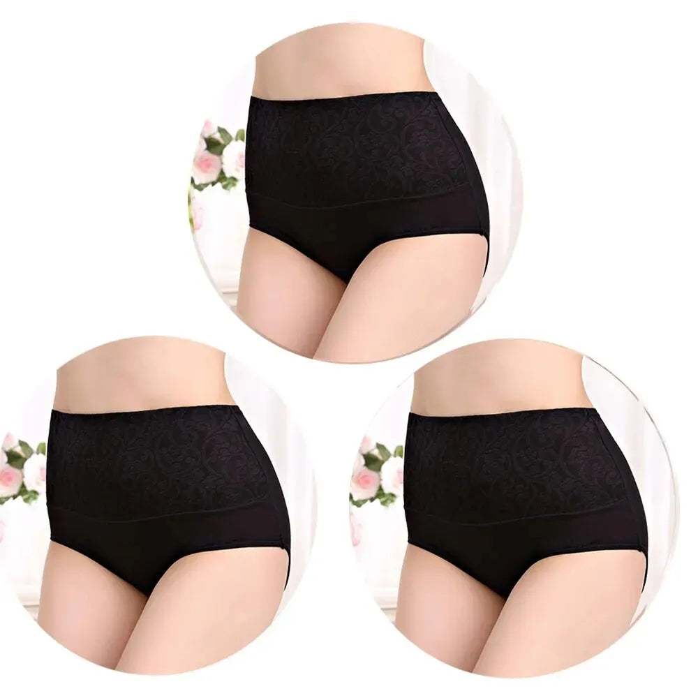 AIANGELAQIN Brand Cotton Panties For Women High Waist Briefs