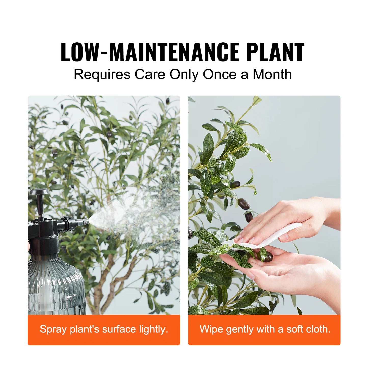 SucceBuy Artificial Olive Tree Faux Plant Indoor Anti Tilt Protection