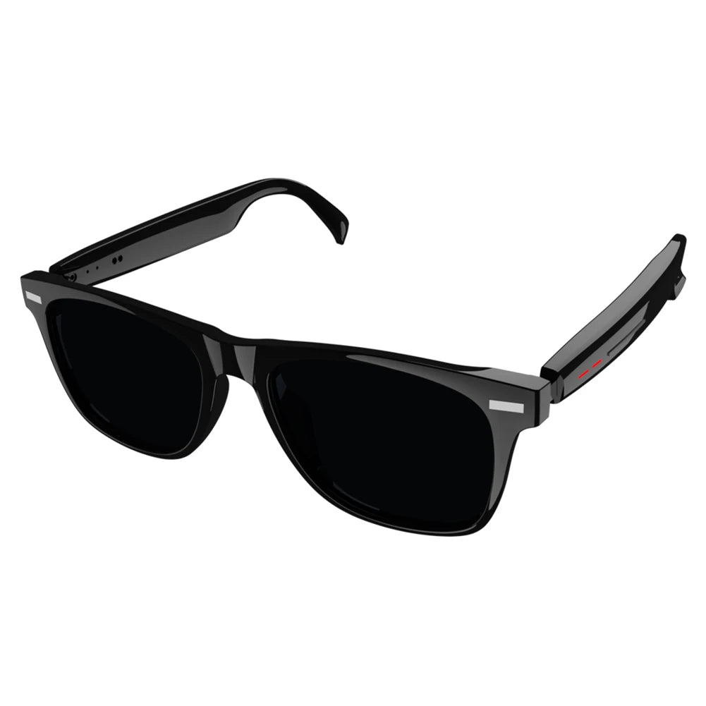 Alloet Smart Glasses AI Voice Assistant Open Ear Camera