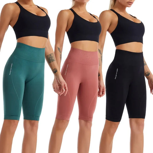 Women Breathable Quick Drying Yoga Pants Body Sculpting High Waist
