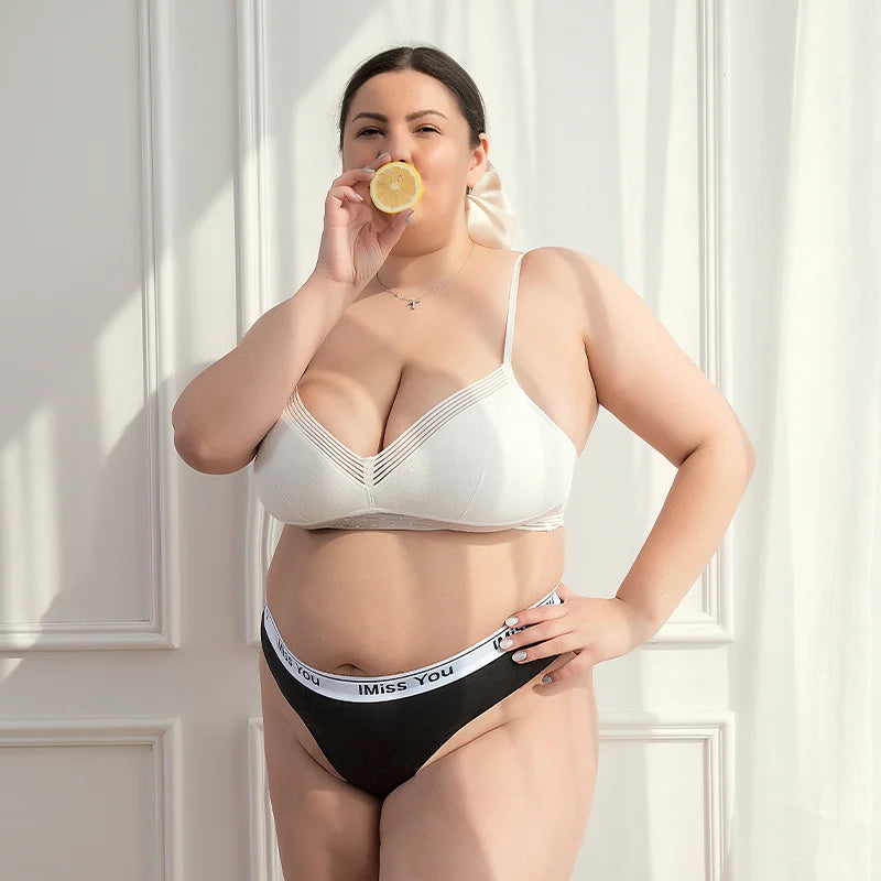 Cotton Women Thongs Low Rise Panties G String Tangas