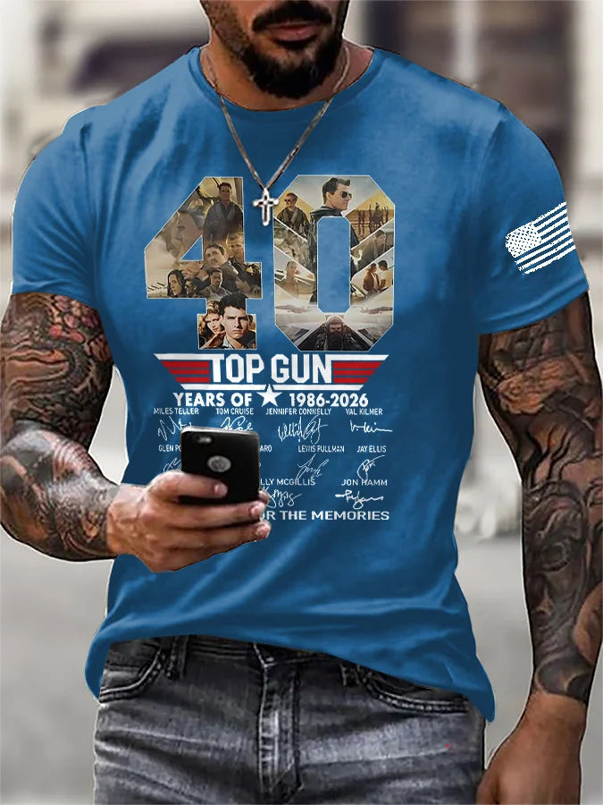 Ilstile Vintage Inspired Retro Aviation Graphic Tee