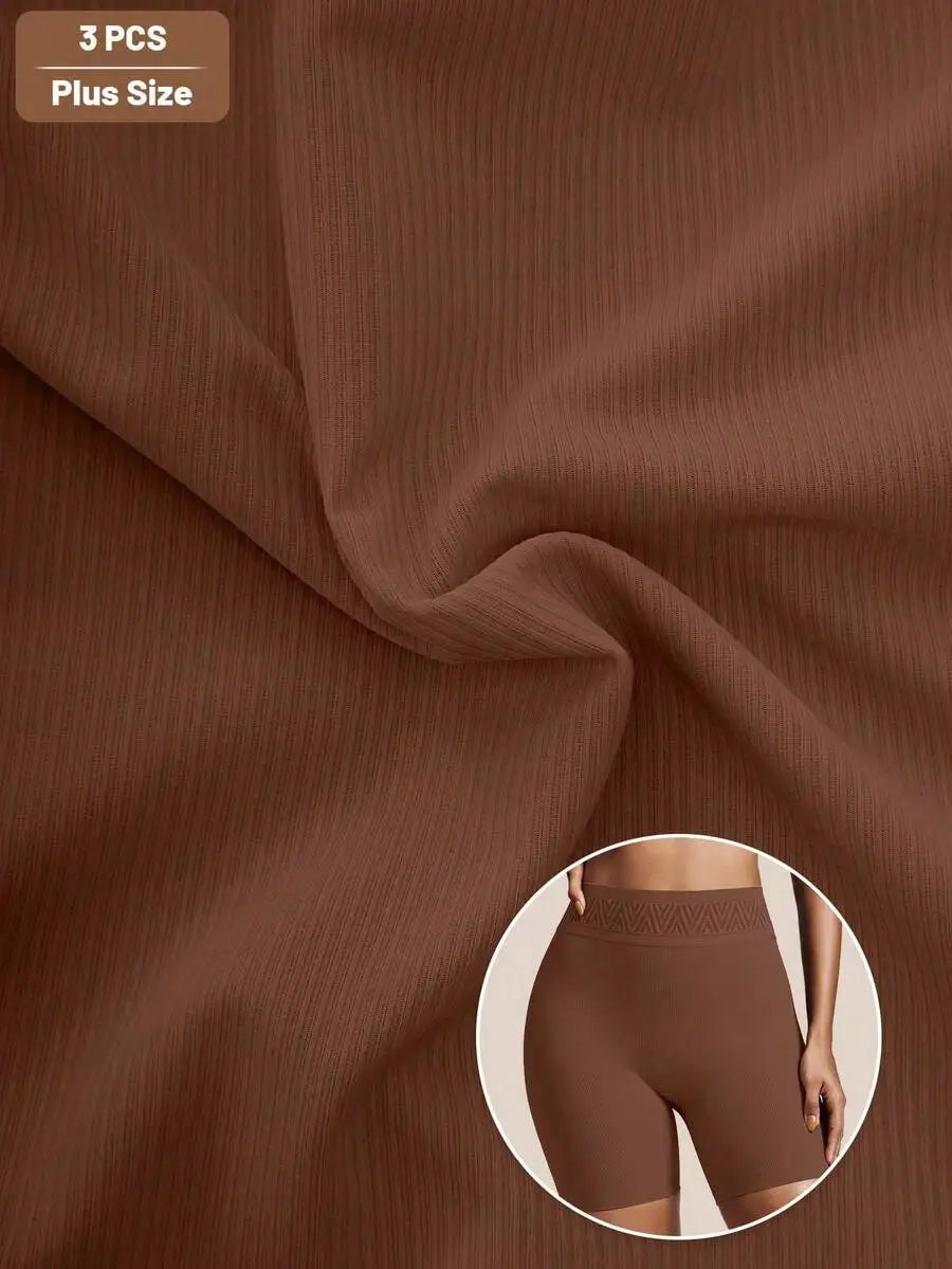 High Waist Seamless Boyshort Panties for Women Breathable Comfort