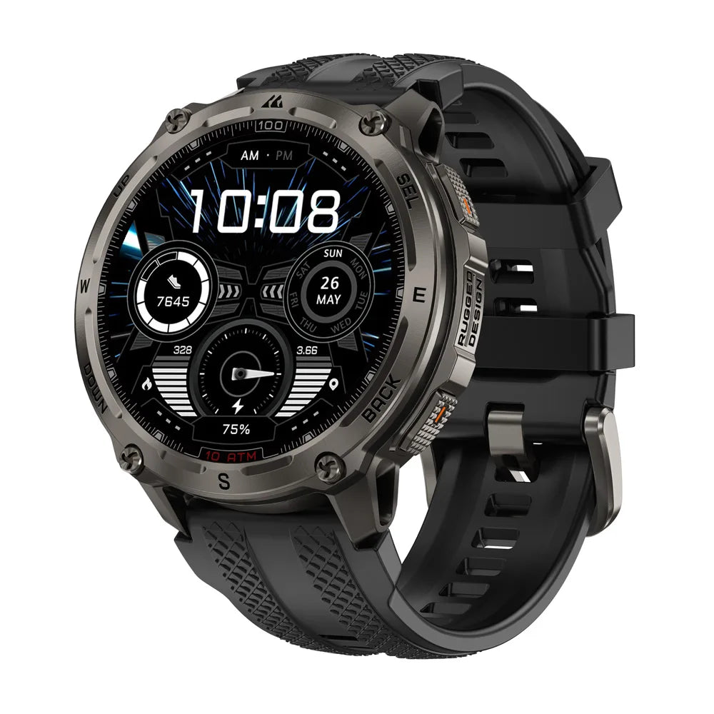 KOSPET Tank T4 Smart Watch 6Sat GPS Offline Maps 10ATM For Men