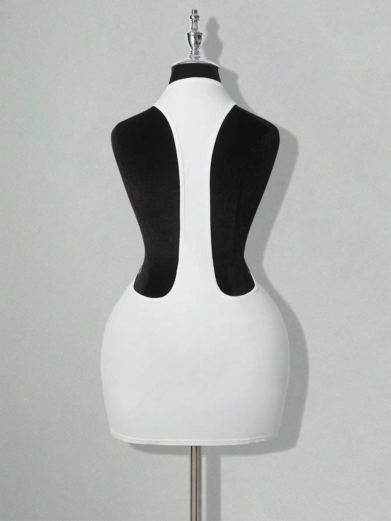 Bodycon Mini Dress With Criss-Cross Backless Design