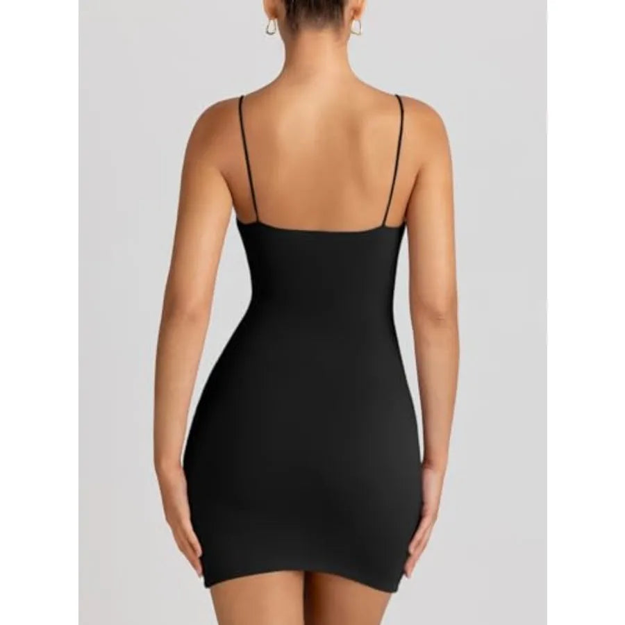 Womens Slim Bodycon Mini Dress Backless Party Clubwear