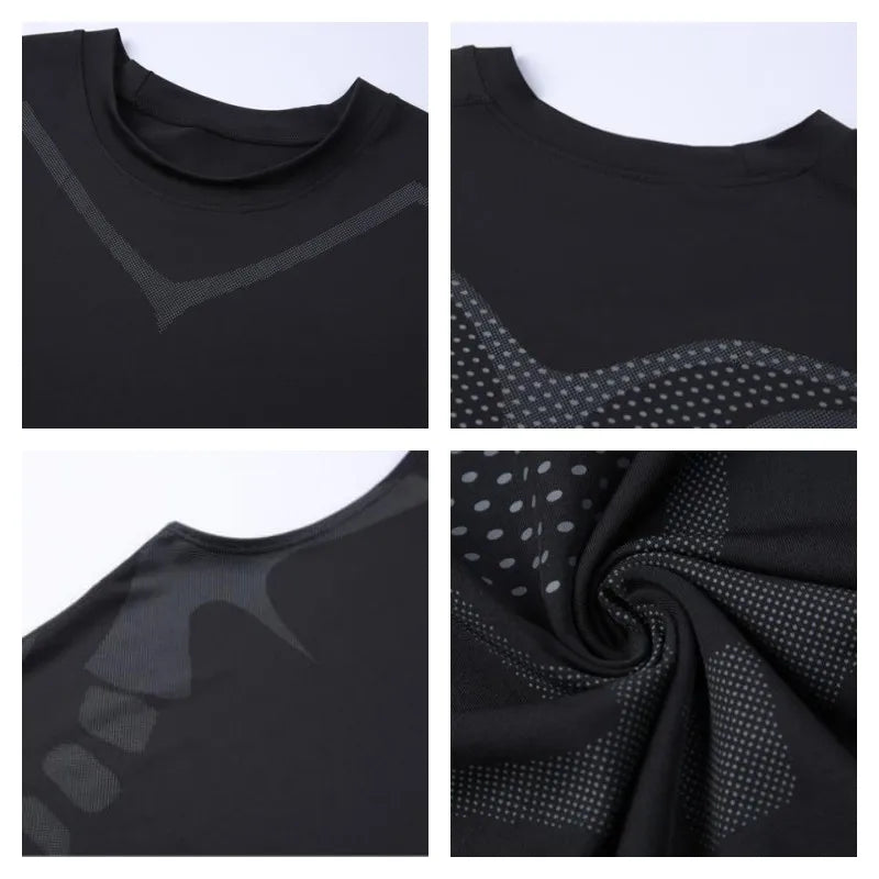 Men's Quick Dry Sleeveless Compression Tank Top for Workout