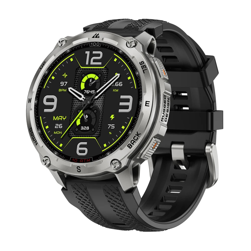 KOSPET Tank T4 Smart Watch 6Sat GPS Offline Maps 10ATM For Men