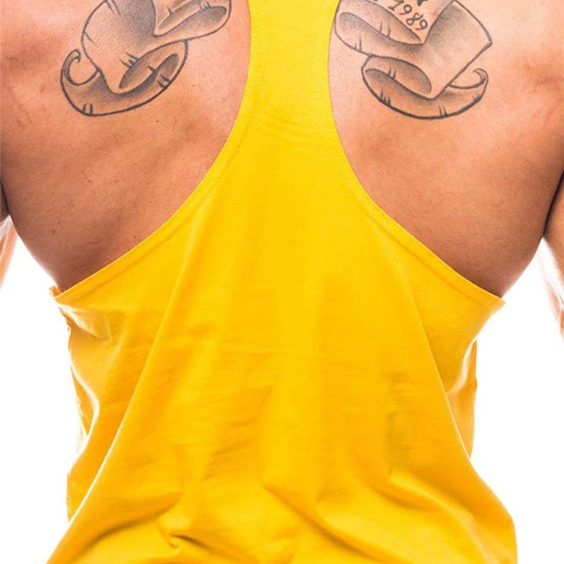 Women Cotton Breathable Y Back Tank Top Sleeveless Workout