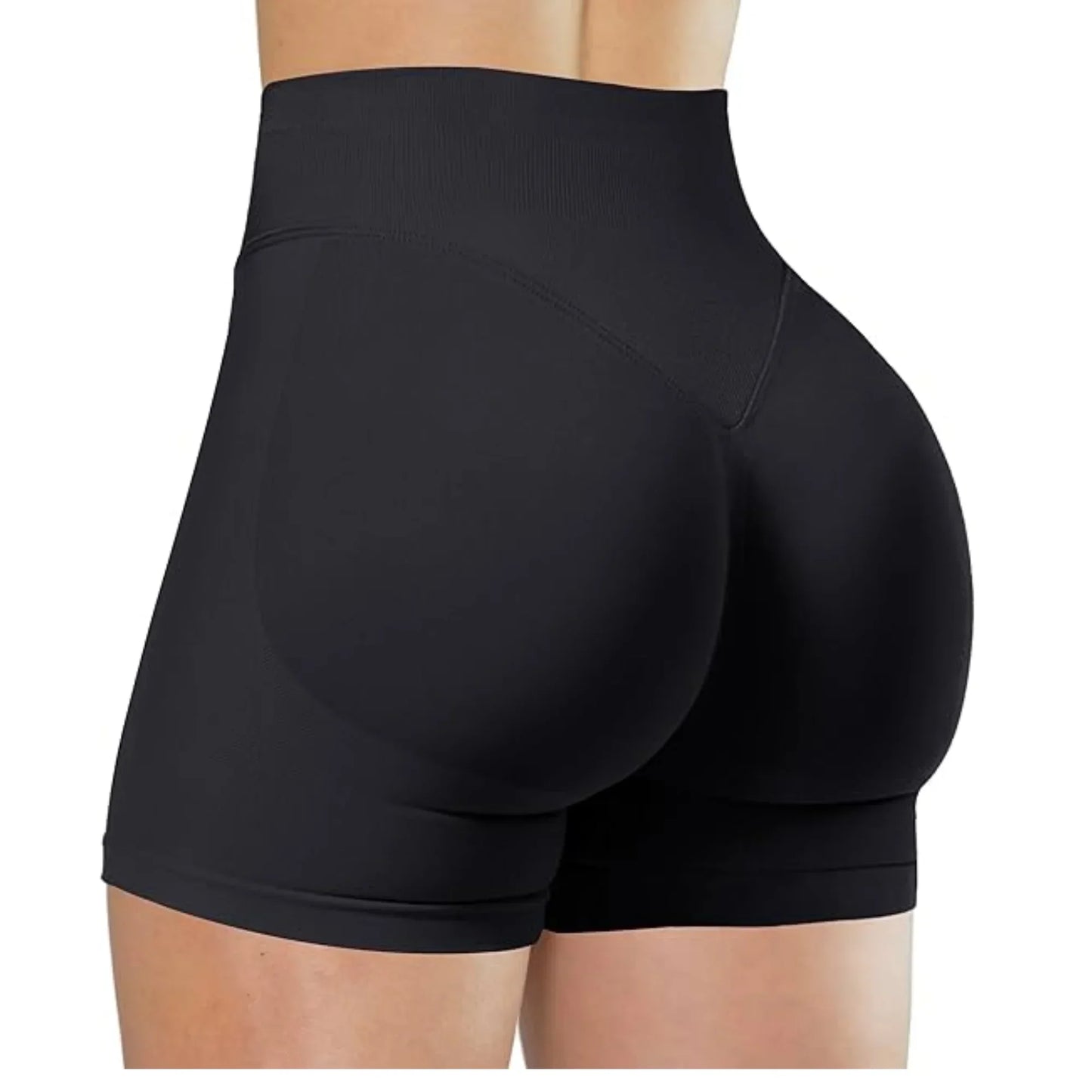 Women High Waisted Yoga Shorts Running And Fitness Pants