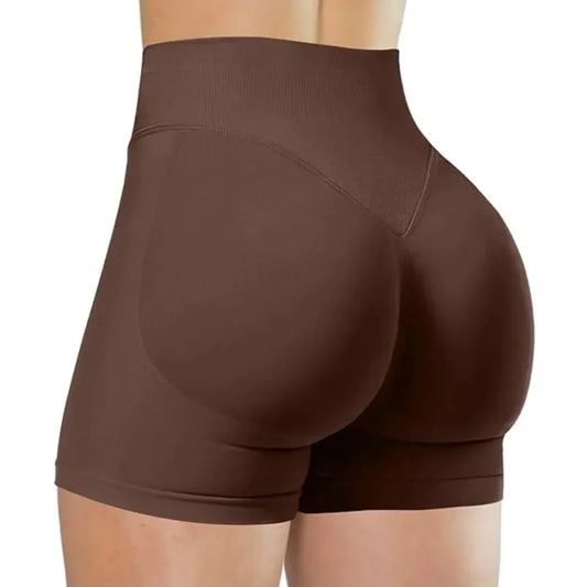 Women High Waisted Yoga Shorts Running And Fitness Pants