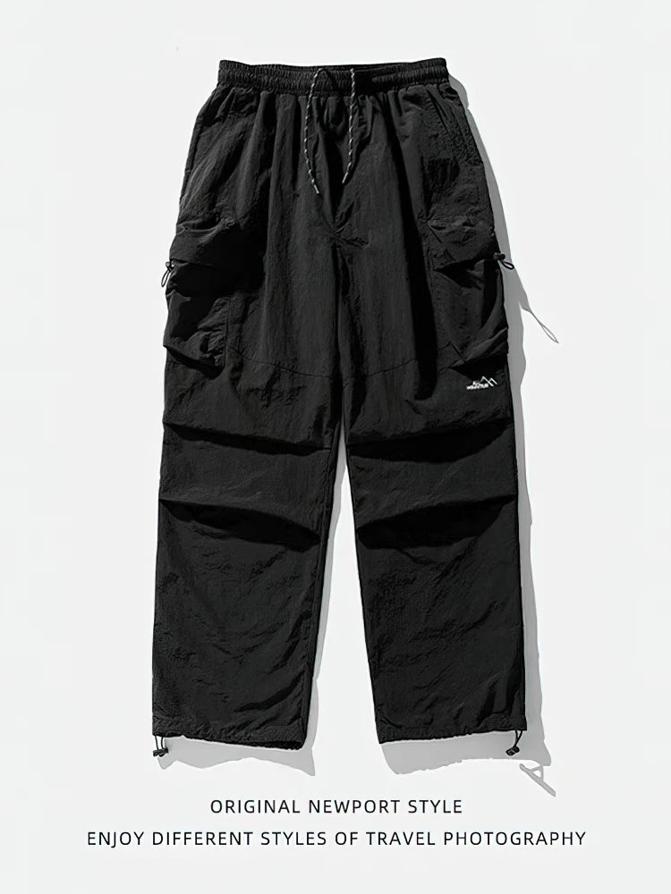 ZOYLEIR Vintage Baggy Hiking Cargo Pants For Men Outdoor Waterproof