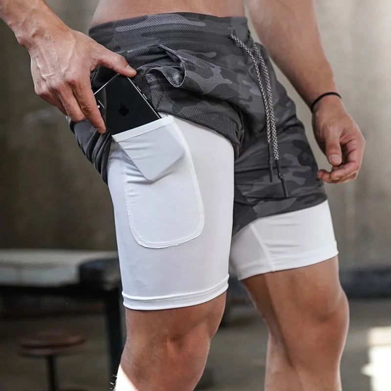 Running Shorts For Men Quick Dry Gym Training Pants