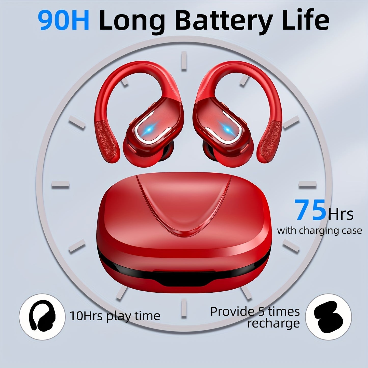 LIFEBEE Wireless Earbuds - Sweat-Resistant Earphones for Sports